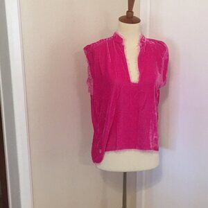 S NWOT LOVE TANJANE Velvet Top EE54 3044